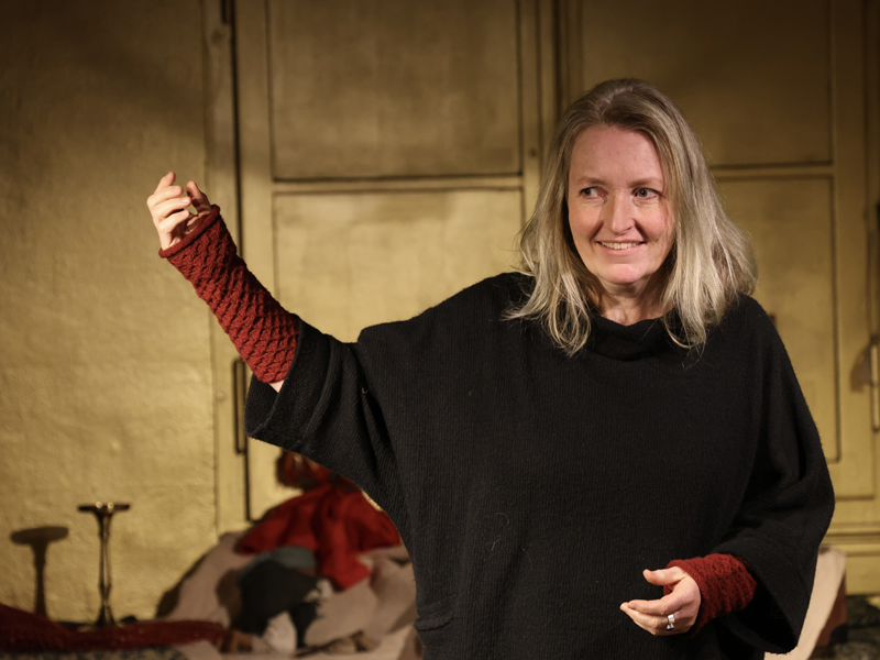 Portrait der Katja Wissmiller als Link, Copryright: M.Hampe